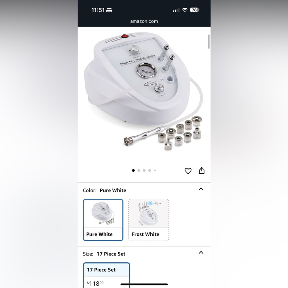 White Vacuum Therapy Machine